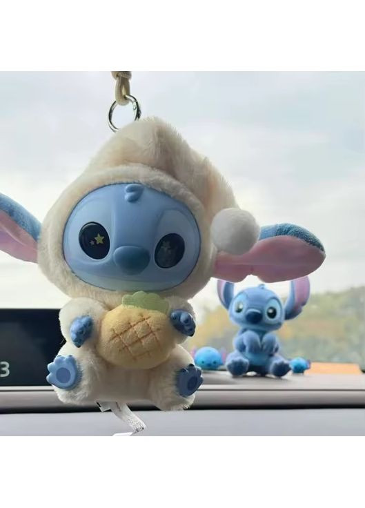 Labubu Stitch Лабубу брелок-фигурка Стич Ананас No Brand (351506369)