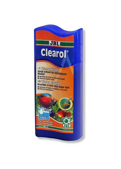 Кондиціонер Clearol для кришталево чистої води в прісноводних акваріумах, 250 мл JBL (364751936)