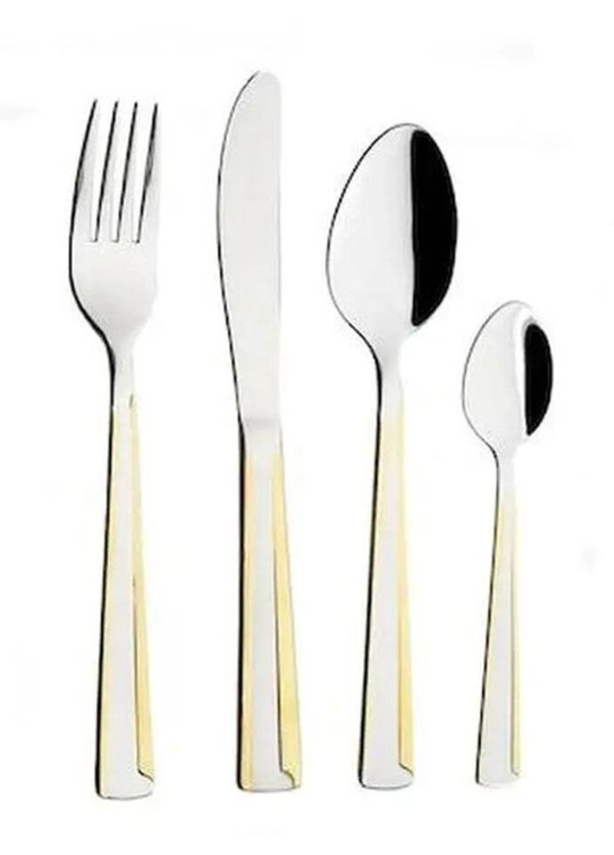 Набор столовых приборов BP-B24-GM 24 предмета золотистый Bohmann (335716095)