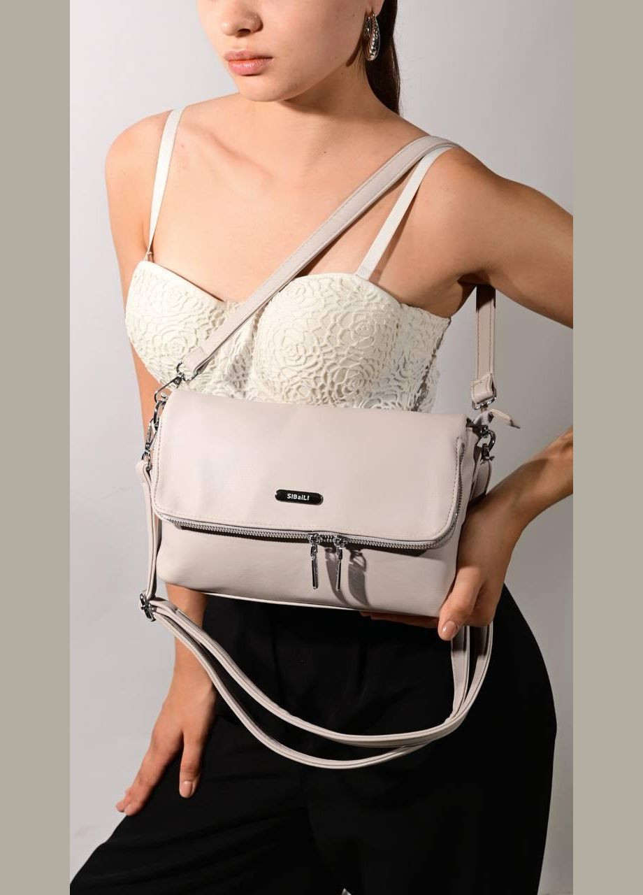 жіноча світло сірого кольору No Brand Сумка клатч (332054529)