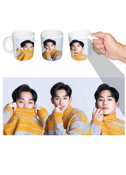 Чашка белая k-pop актёр Ким Су Хён (z0569) No Brand (326997027)