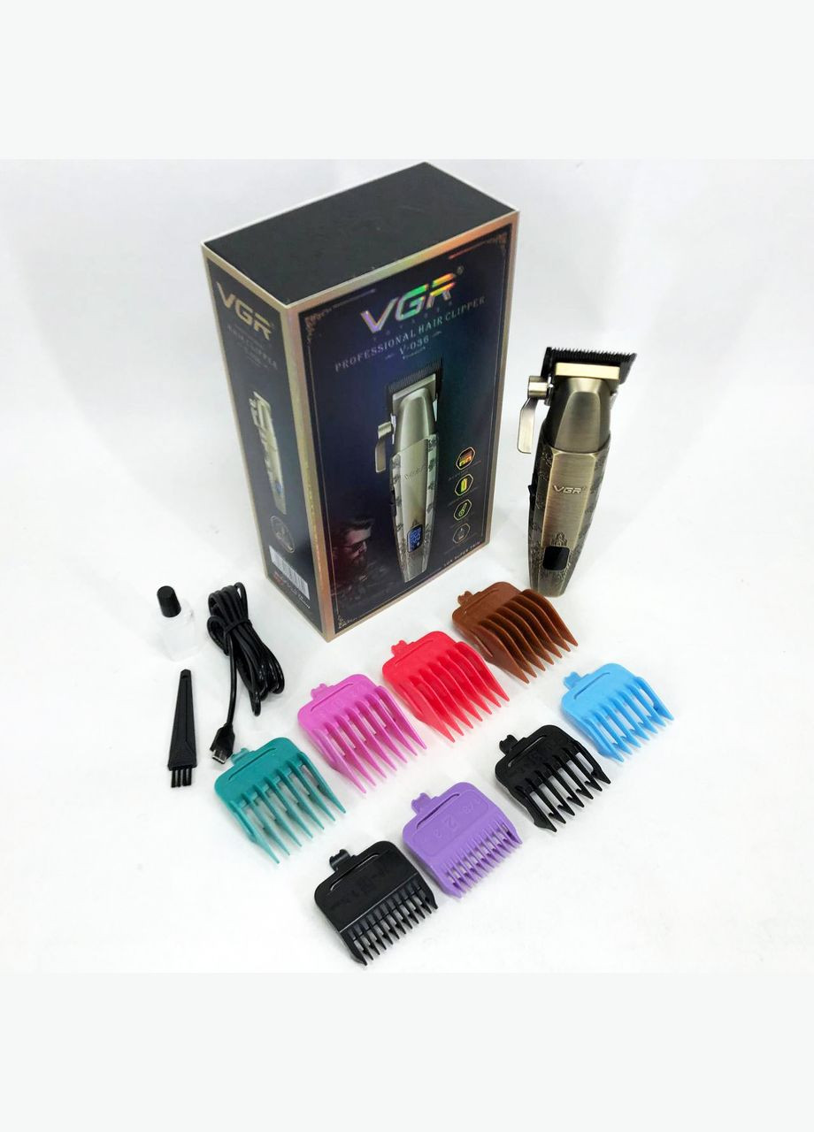 Акумуляторна машинка для стрижки V-036 VGR (364665516)