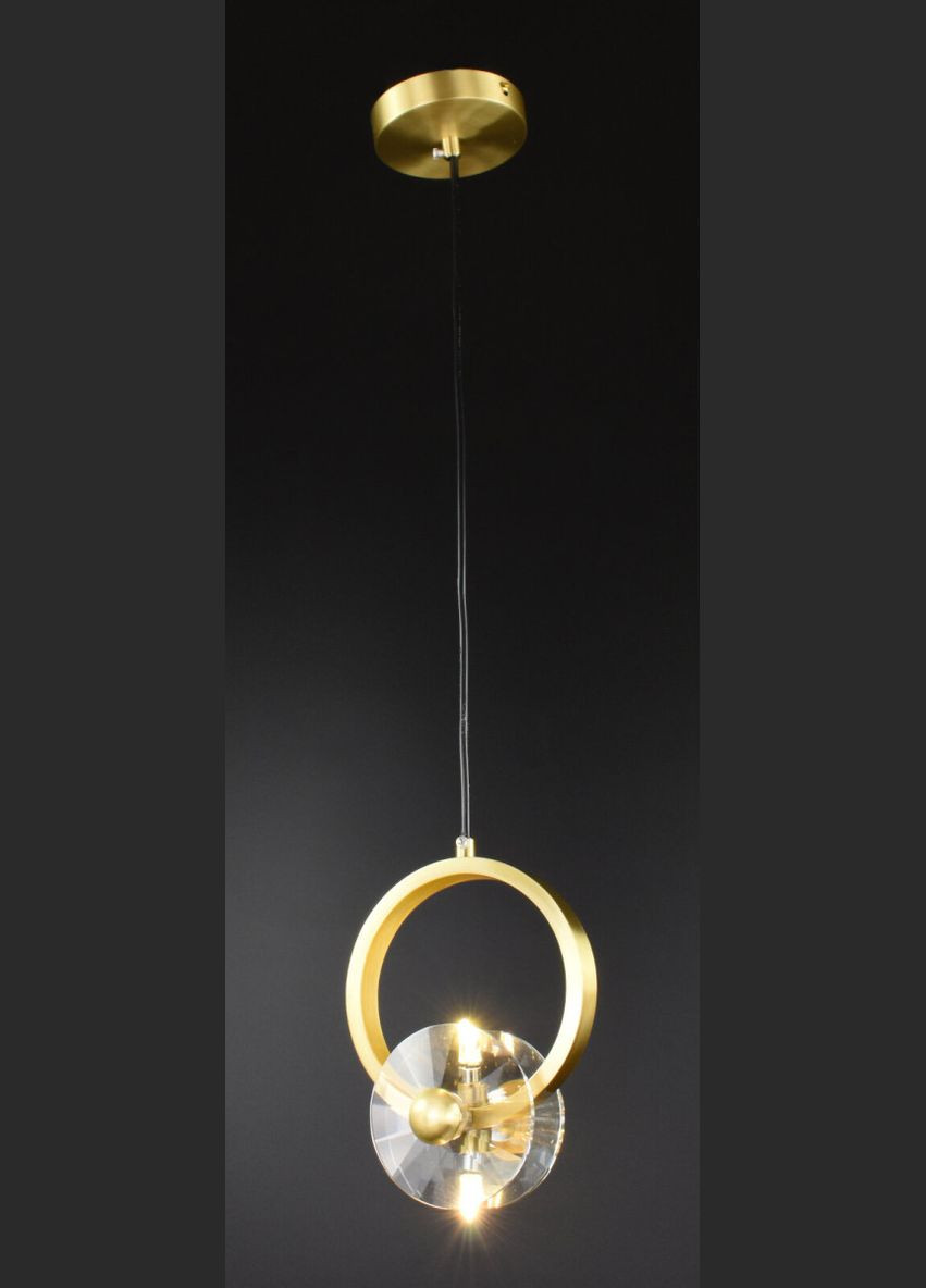 Люстра підвісна на 2 лампочки 26712 Латунь 30-150х15х10 см. Sunnysky (364753233)