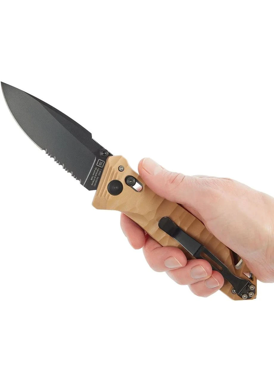 Нож TB Outdoor CAC S200 Army Knife Tan, складной, карманный, 85 мм, Lock, вес 195 г Axis (395596386)