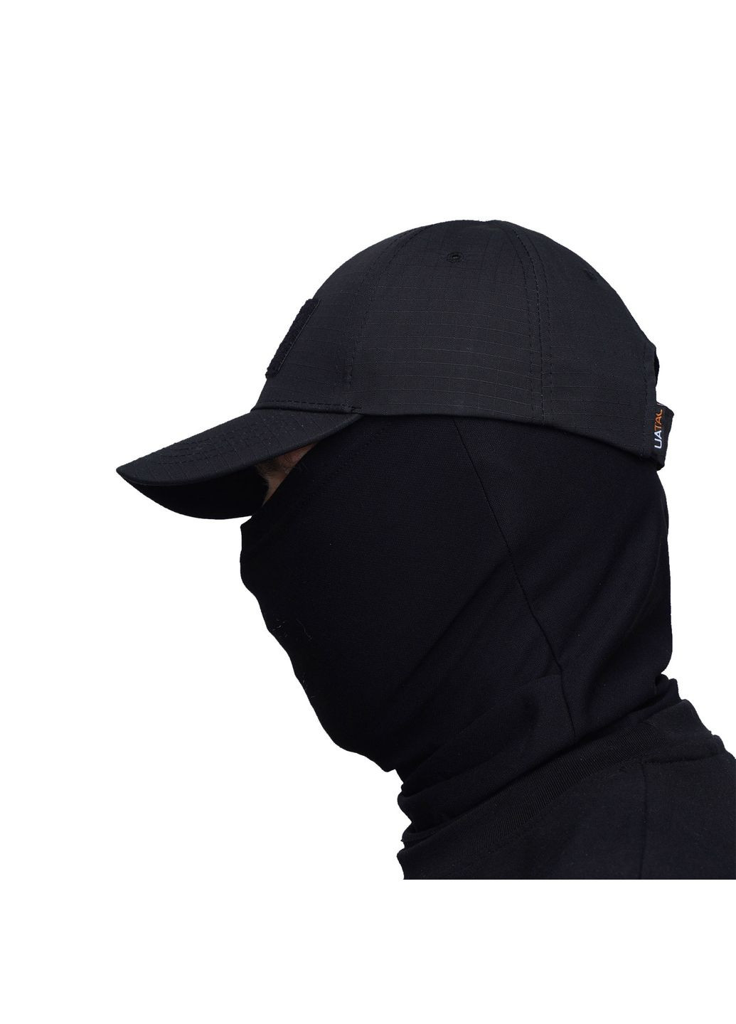Кепка из велкро Black (Черный) M UATAC (353302497)