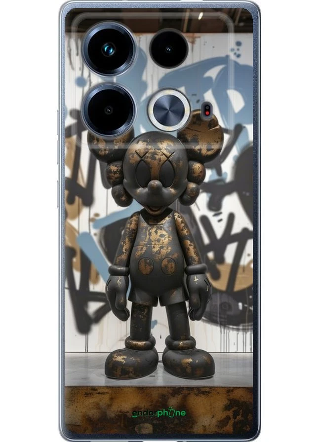 Чехол на Infinix Note 40 Bronze kaws v2 "6098u-3707-70447" Endorphone (387684020)