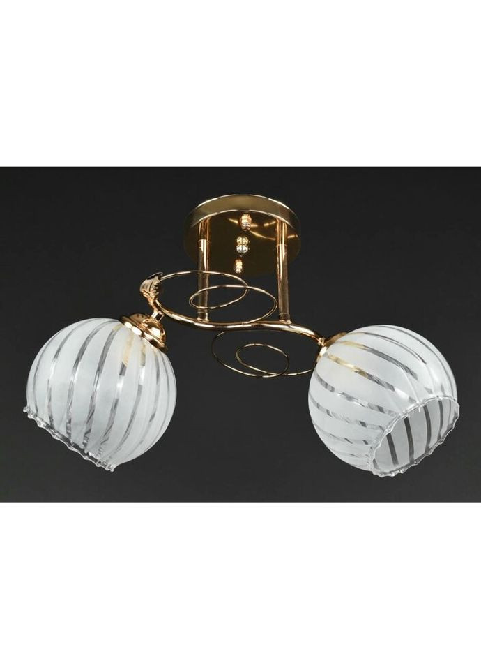 Люстра потолочная на 2 лампочки 27281 Золото 24х27х40 см. Sunnysky (335974995)