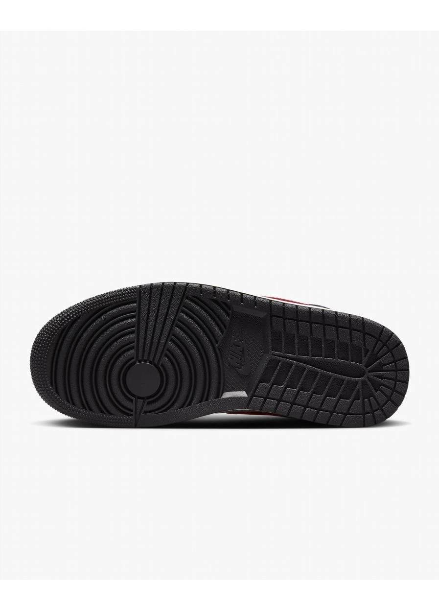 Кросівки Air 1 Mid Shoes White/Black BQ6472-060 Air Jordan комбіновані демісезони (399408903)