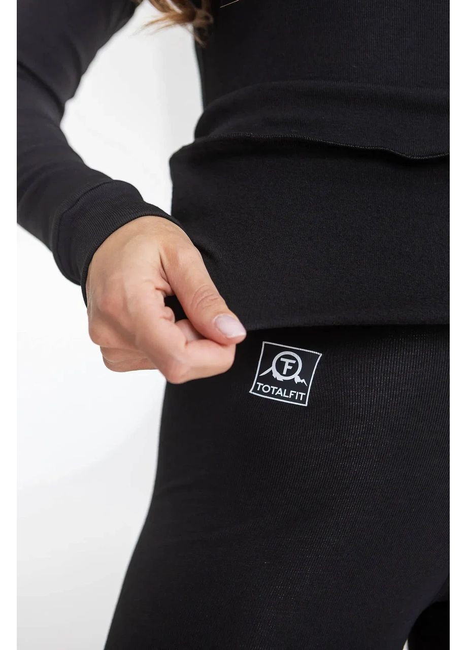 Комплект жіночої термобілизни з термогольфом X-ICE чорний 3XL TOTALFIT (369609168)