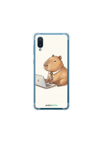 Чохол на Samsung Galaxy A02 A022G Funny Capybara CEO Working "6777sp-2260-2448" Endorphone (379907552)