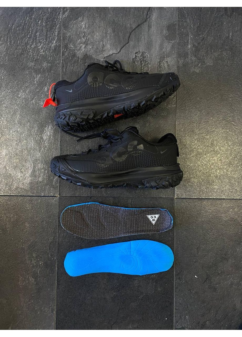 КРОСІВКИ ЖІНОЧІ NIKE ACG MOUNTAIN FLY 2 BLACK V2 НАЙК АСЖ МАУНС ФЛАЙ No Brand чорні демісезони (368884573)