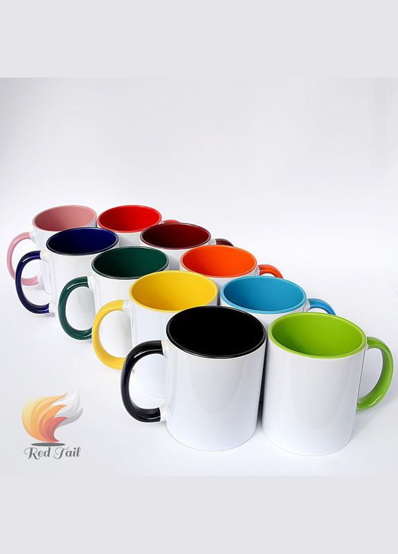 Кружка подарочная "Моей самой дорогой" 330 мл цвет внутри зеленый No Brand (373636069)