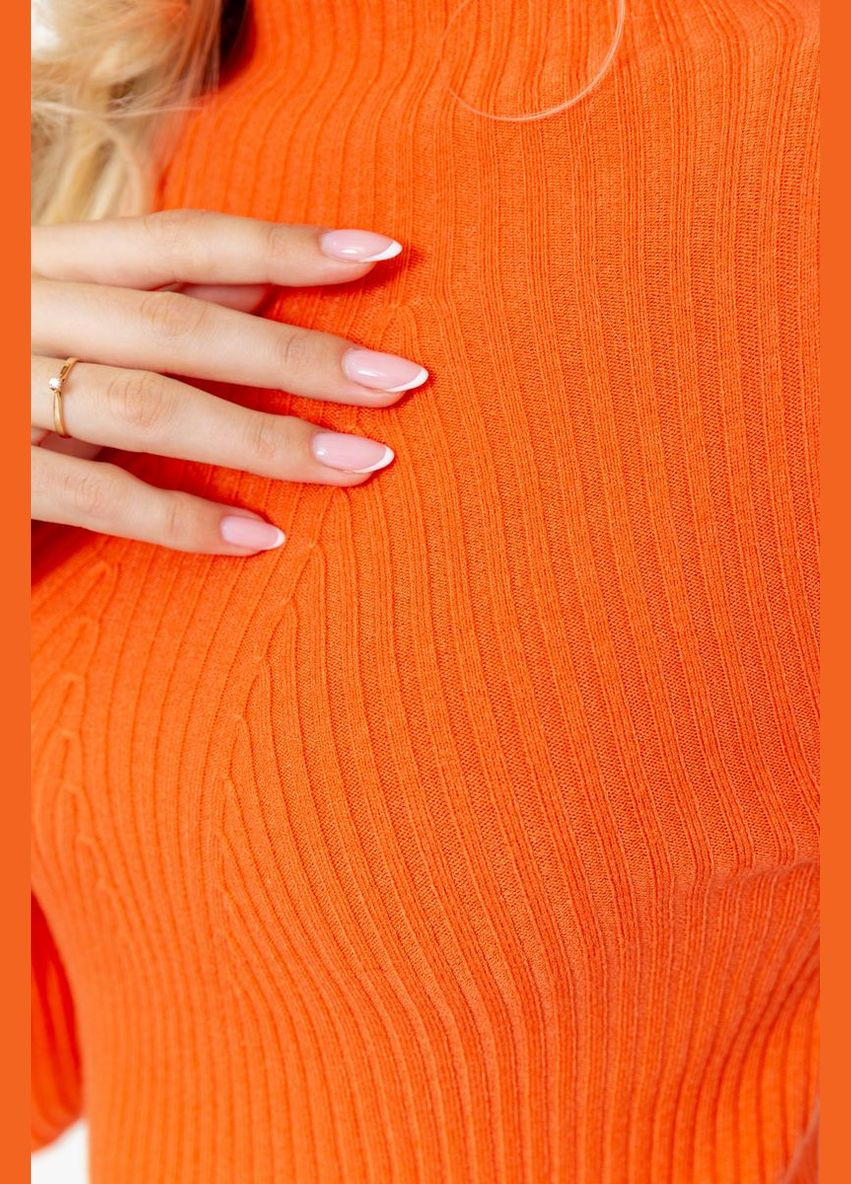 Гольф жіночий однотонний, колір помаранчевий, Ager (288750710)