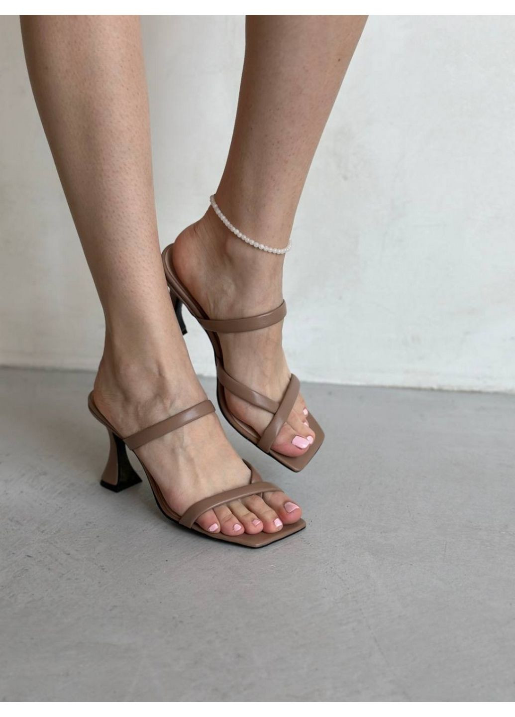 Жіночі шкіряні шльопанці (8500-2) VZUTIK (288188191)