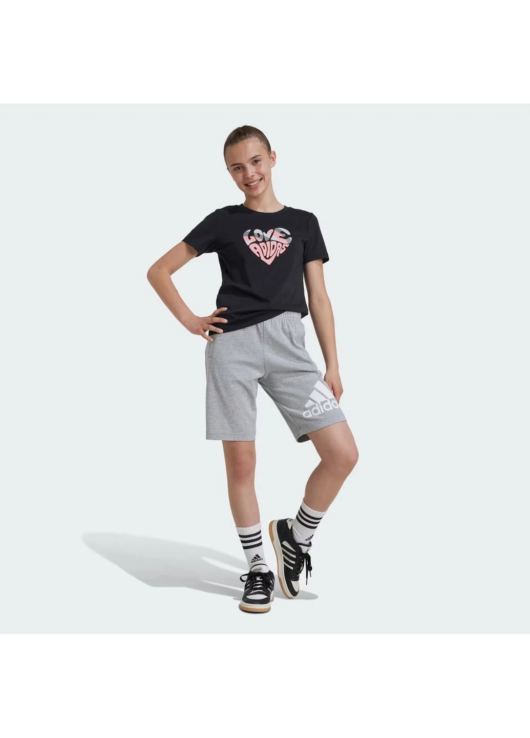 Чорна літня футболка street jam black iy8138 adidas