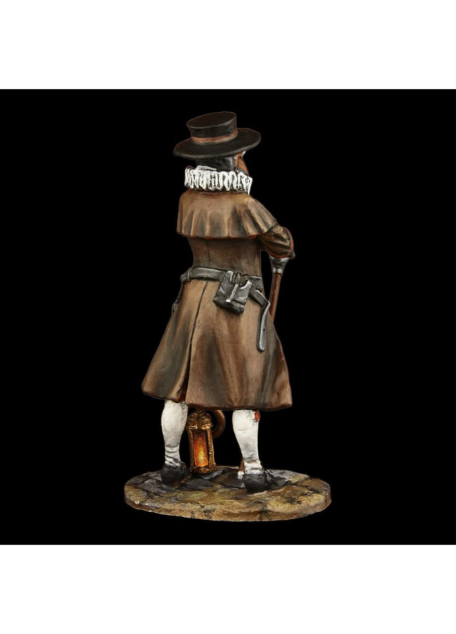 Статуэтка крашеная Венецианский чумной врач 6,5 см из металла и олова, коллекционная, антиквариат, подарок коллекционеру Artfactory (361858998)