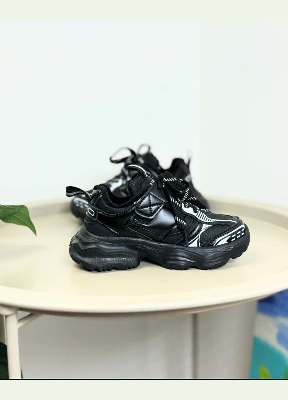 Чоботи осінні дитячі чорні 1419 No Brand (306517882)