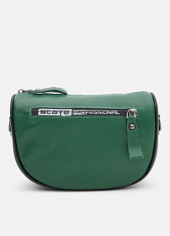 Сумка жіноча шкіряна через плече K18569gr-green Borsa Leather (302008517)