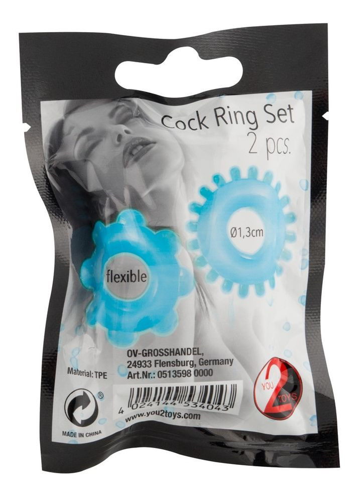 Эрекционные кольца – Cock Ring Set, 2 шт. Orion (335862853)