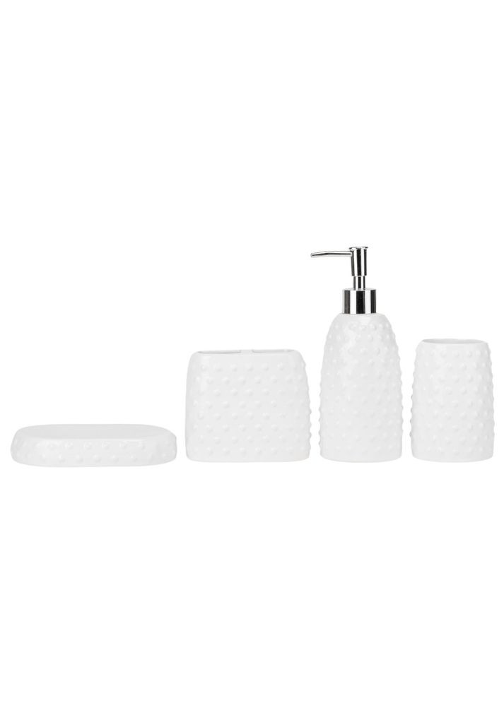 Набор для ванной комнаты 4 предмета керамика 9190-024 No Brand (346532689)