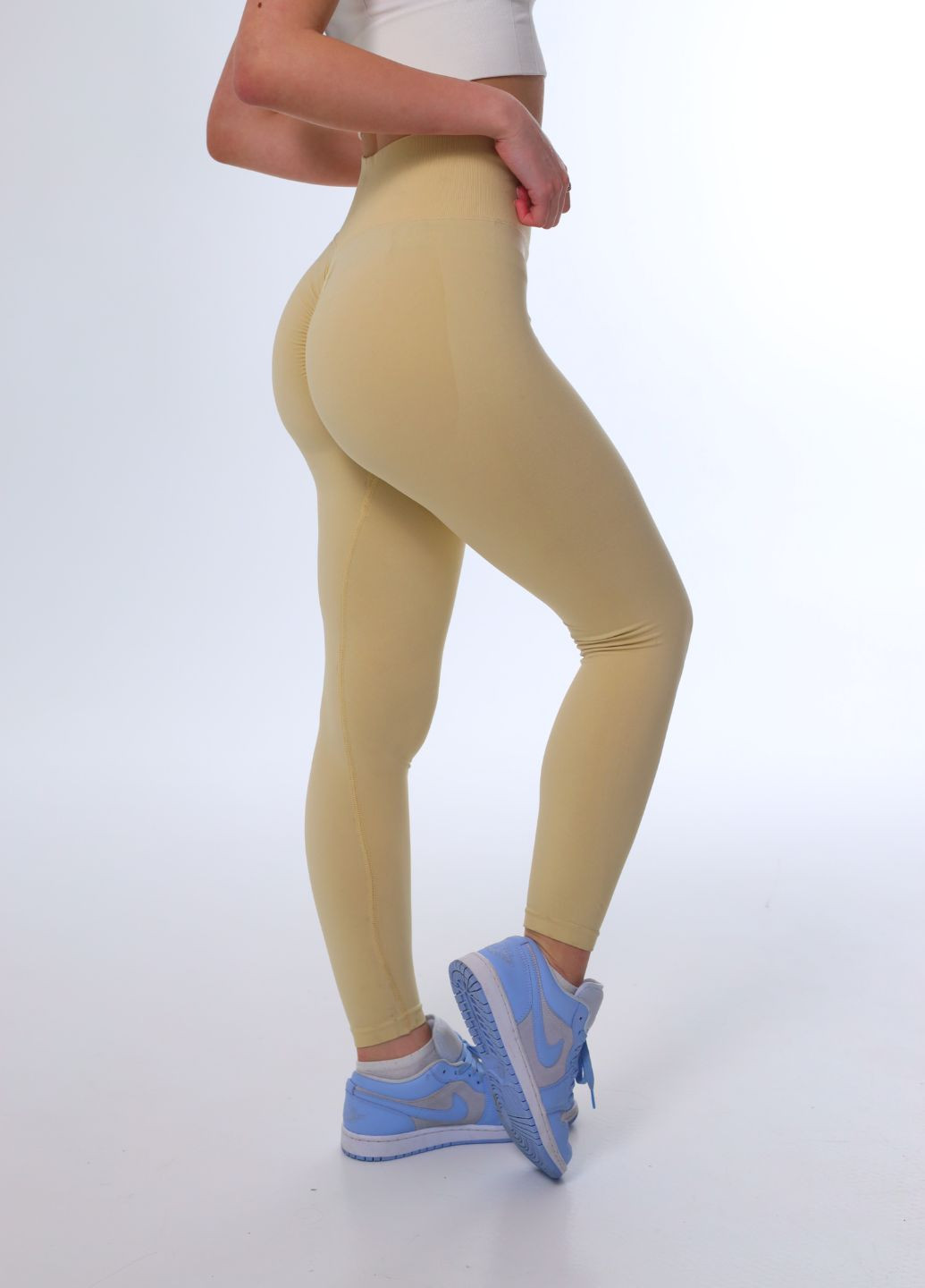 Лосини пуш‑ап бежеві (70133) FitFiesta (328596851)