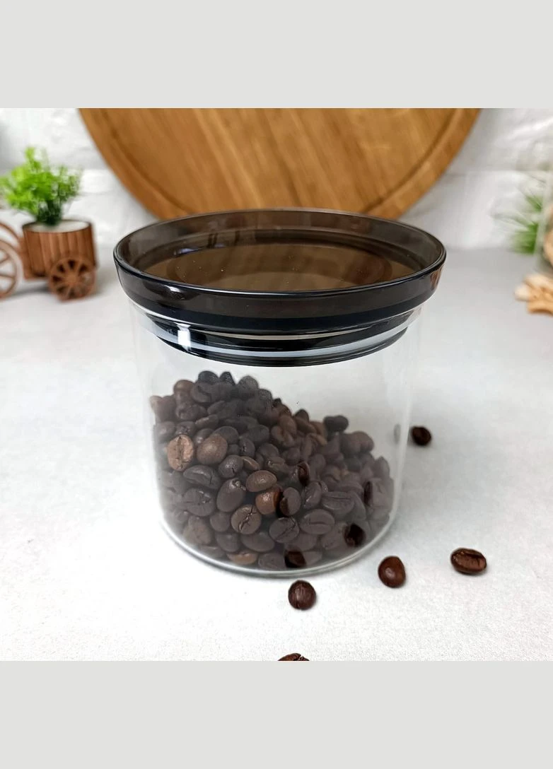 Небольшая банка с крышкой для хранения 500ml Ardesto (303211929)
