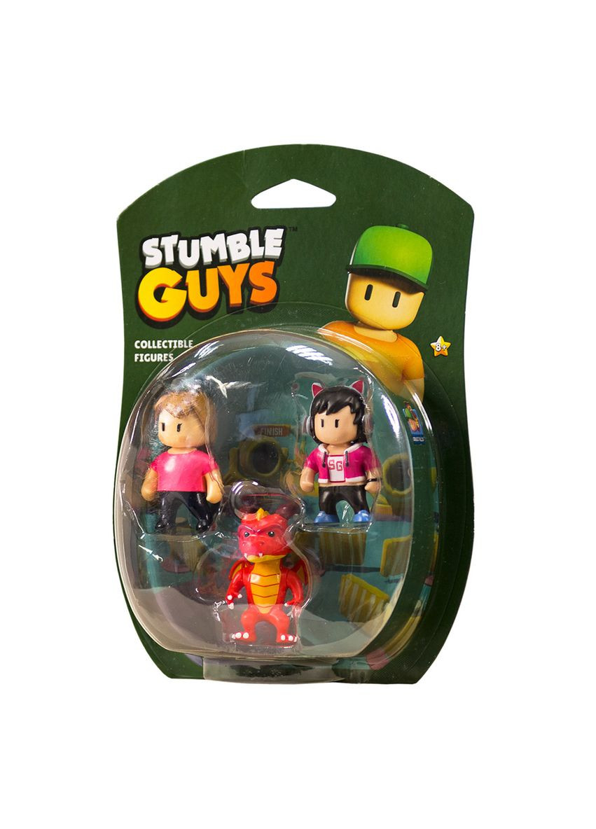 Набір колекцій. фігурок Оператор Джина, Дракон Інферно, Міс Стамбл Stumble Guys (342753808)