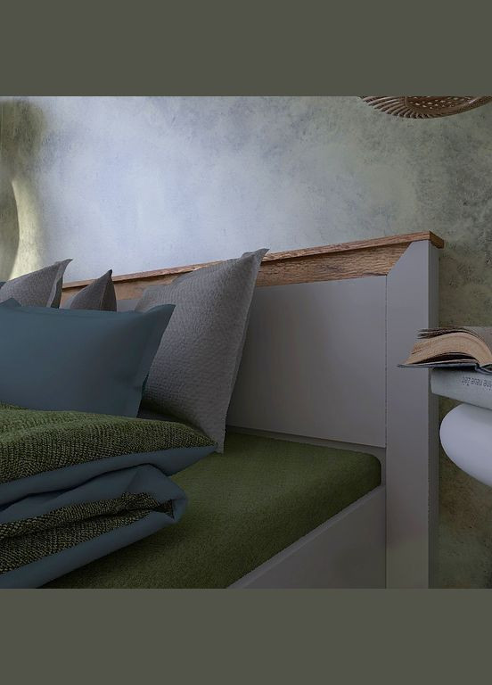 Кровать двуспальная Нордик1600 (ламельный каркас) 160х200 см (EVR-5555) Еверест (311683340)