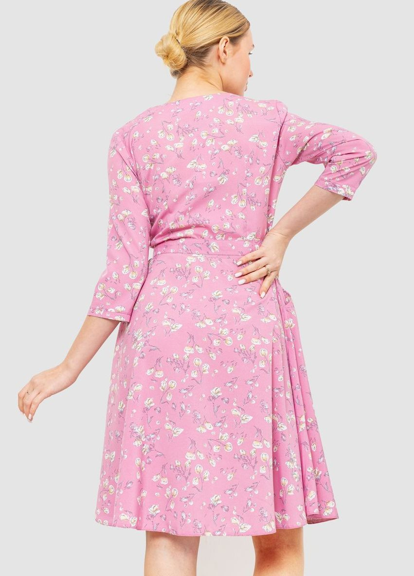 Розовое платье софт, цвет лиловый, Ager