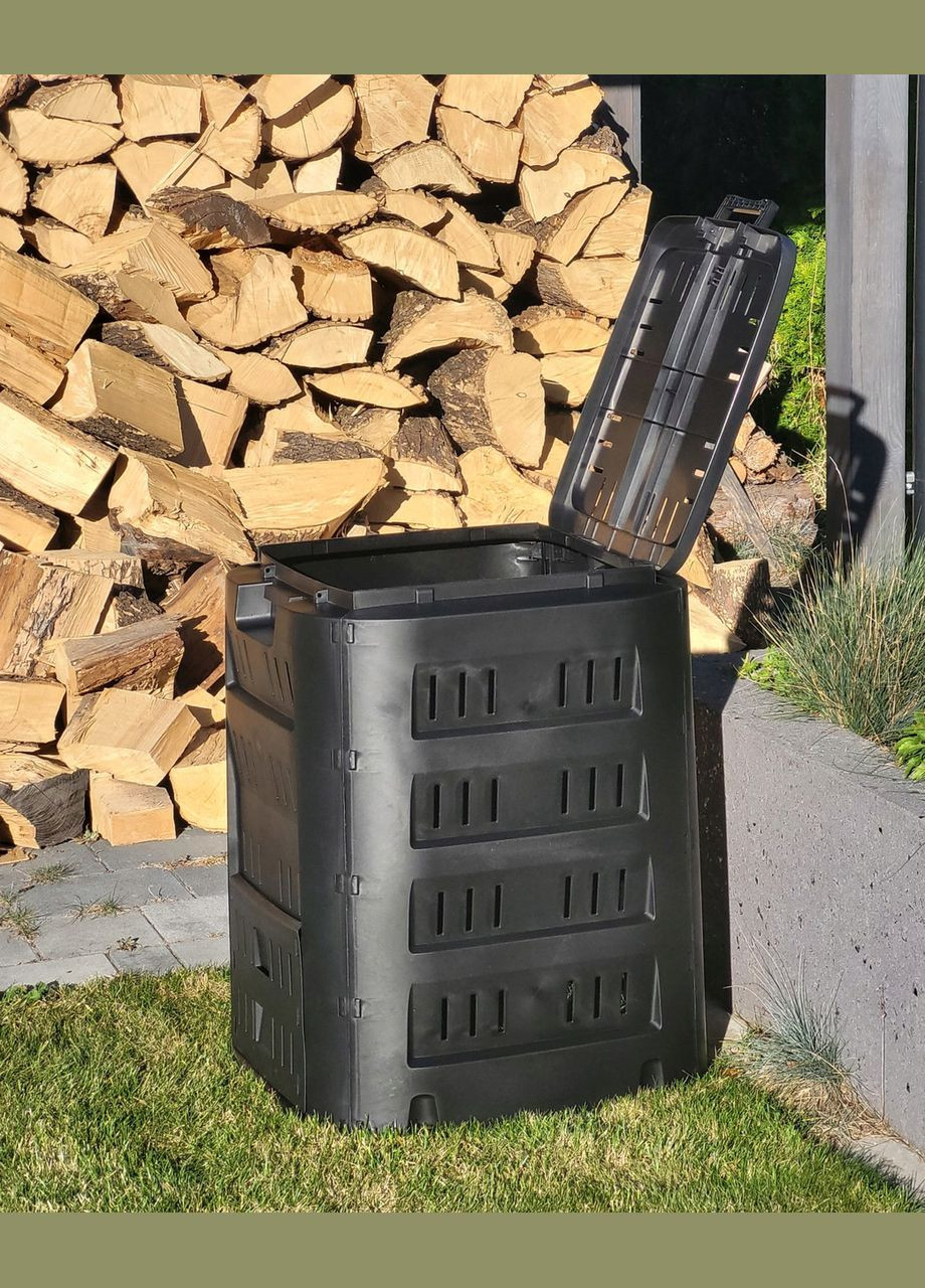 Компостер COMPOGREEN, чорний, 220 л Prosperplast (329407908)