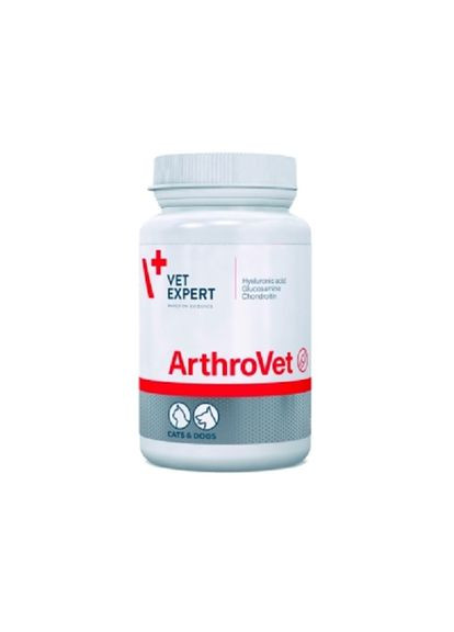 Витамины для собак и кошек ArthroVet 90 табл (5907752658228) VetExpert (279561405)