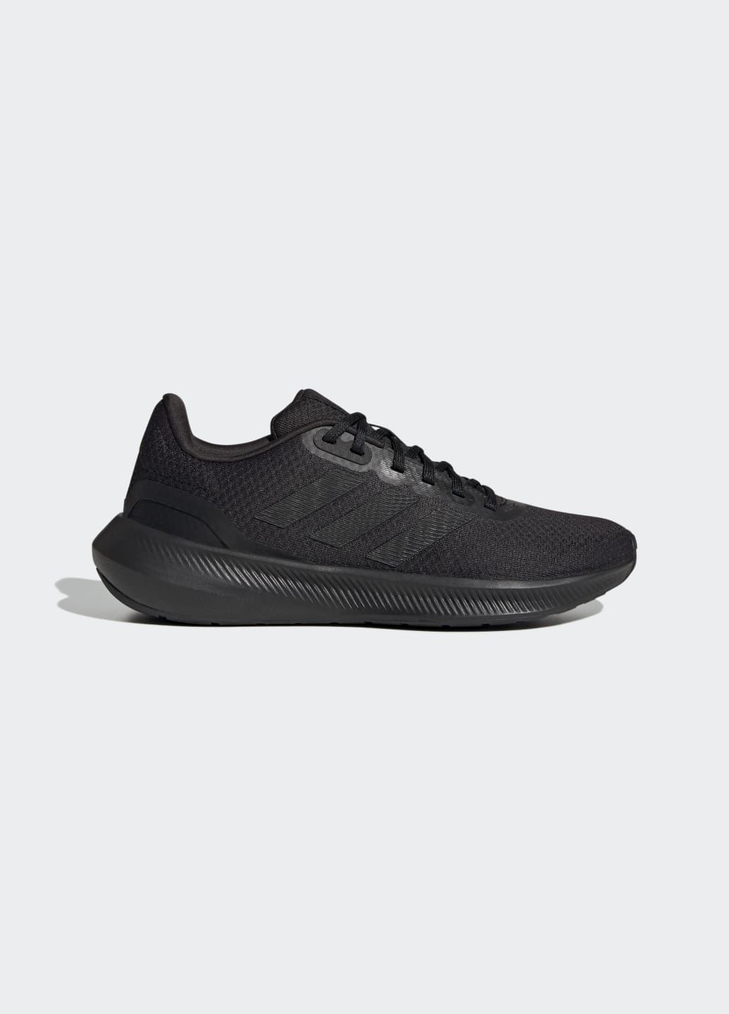 Кроссовки Runfalcon 3 adidas чёрные всесезоны (305843372)