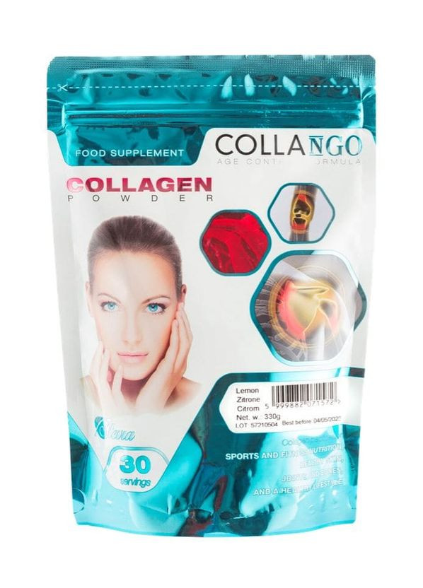Колаген Collagen Powder 315 gr / 330 gr (Raspberry) Collango (304573371)