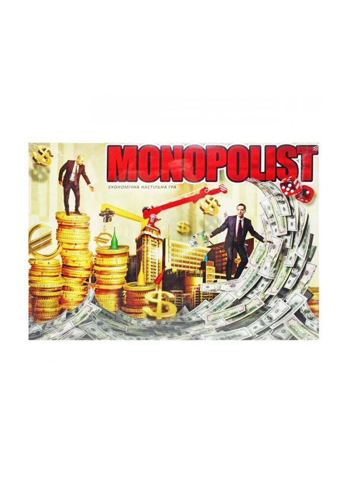 Экономическая настольная игра "Monopolist" SPG08-02-U на украинском языке Danko Toys (334010789)