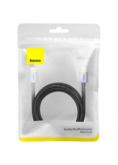 Кабель мультимедійний (WKGQ020301) Baseus hdmi to hdmi 3.0m v2.0 (275092500)