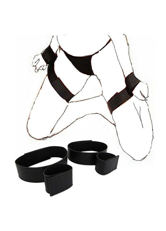 Наручники бдзм фіксатори нейлонові для рук і ніг направо Doggy Syle Handcuffs бандаж на міцніх липучках Lovetoy (303897355)