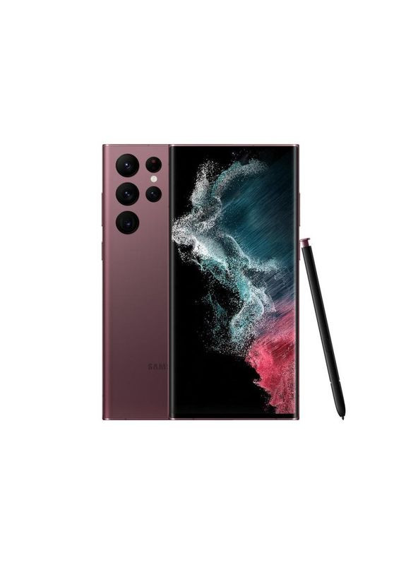Смартфон Galaxy S22 Ultra 12/256GB Burgundy (SM-S908BDRG) Samsung Galaxy S22 Ultra SM-S908B (315503595)