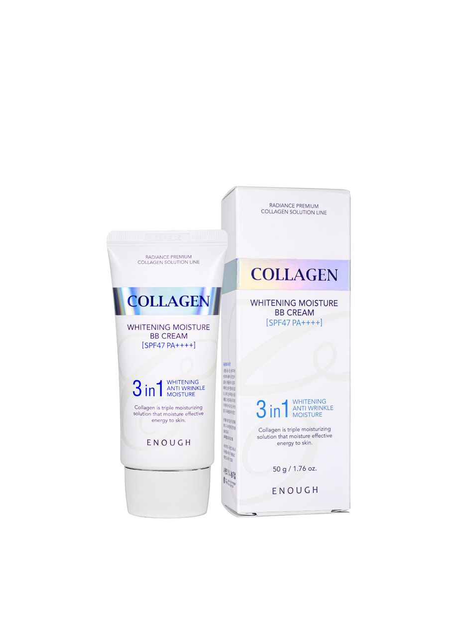 Тональний BB-крем Collagen Whitening Moisture BB Cream SPF47 PA+++ ENOUGH (367989055)