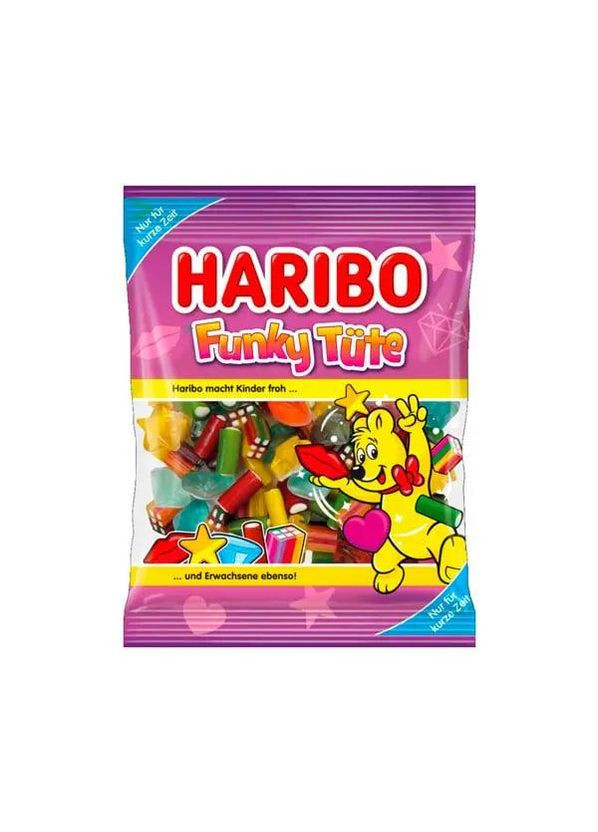 Желейні цукерки Прикольний Гудок Haribo Funky Tute 175 г Німеччина No Brand (292803862)