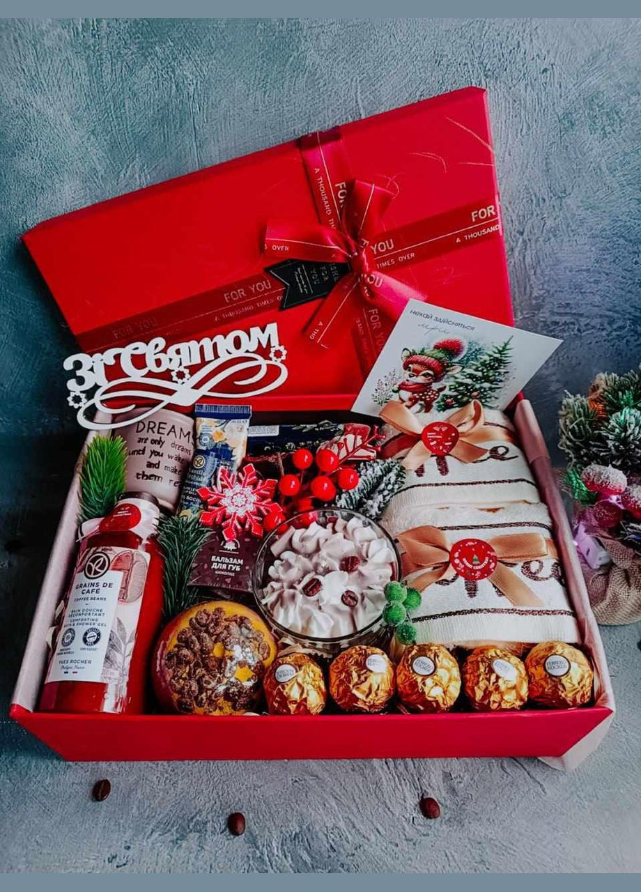 Подарочный женский набор для любимой девушки жены для мамы на 8 марта на день рождения на годовщину. No Brand (328451087)