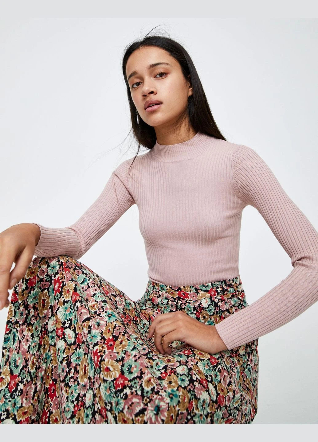 Гольф,бледно-розовый, Pull & Bear (301843057)