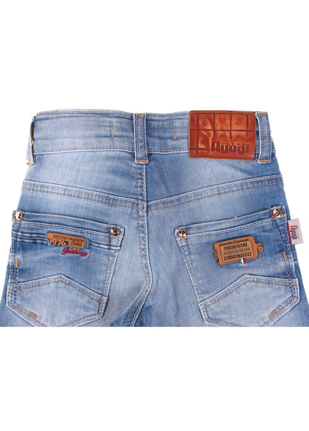 Синие демисезонные брюки A-yugi