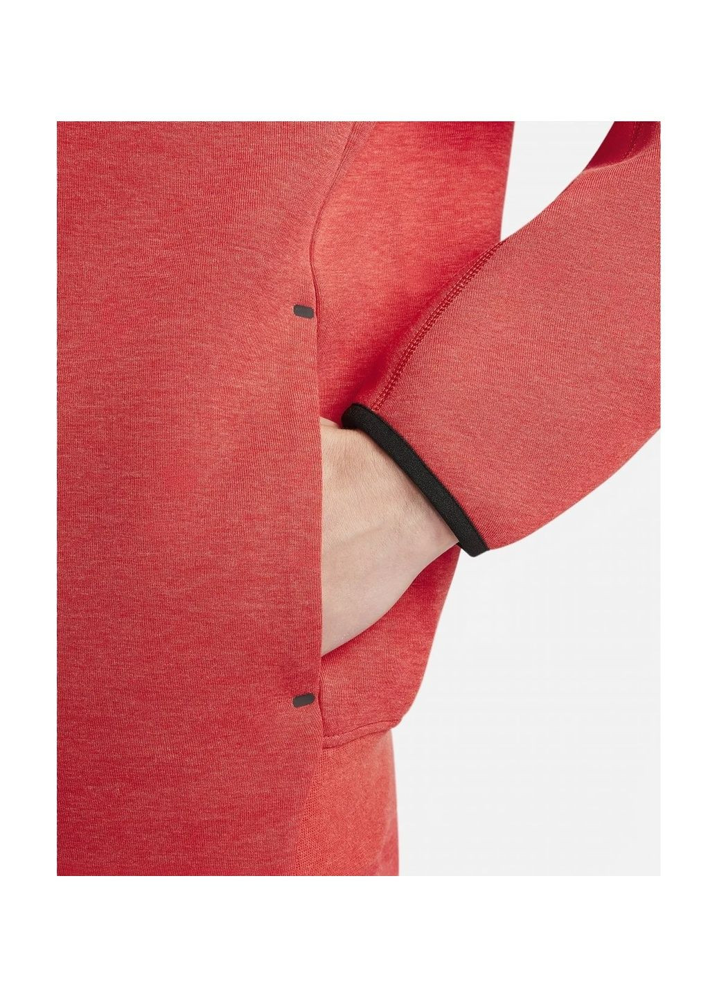 Худі чоловіче Hoodie Pullover Sportswear Tech Fleece Orange Nike (364662751)