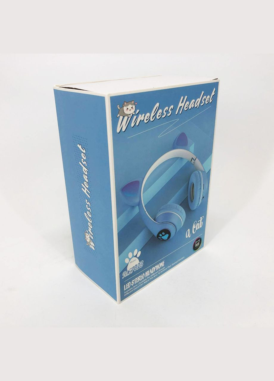 Дитячі навушники з котячими вушками Cat VZV 23M, що світяться No Brand (329447072)