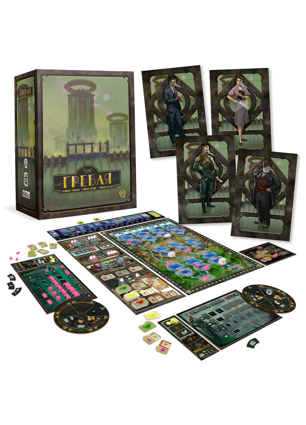 Настольная игра Плотина (Barrage) WoodCat (371877734)