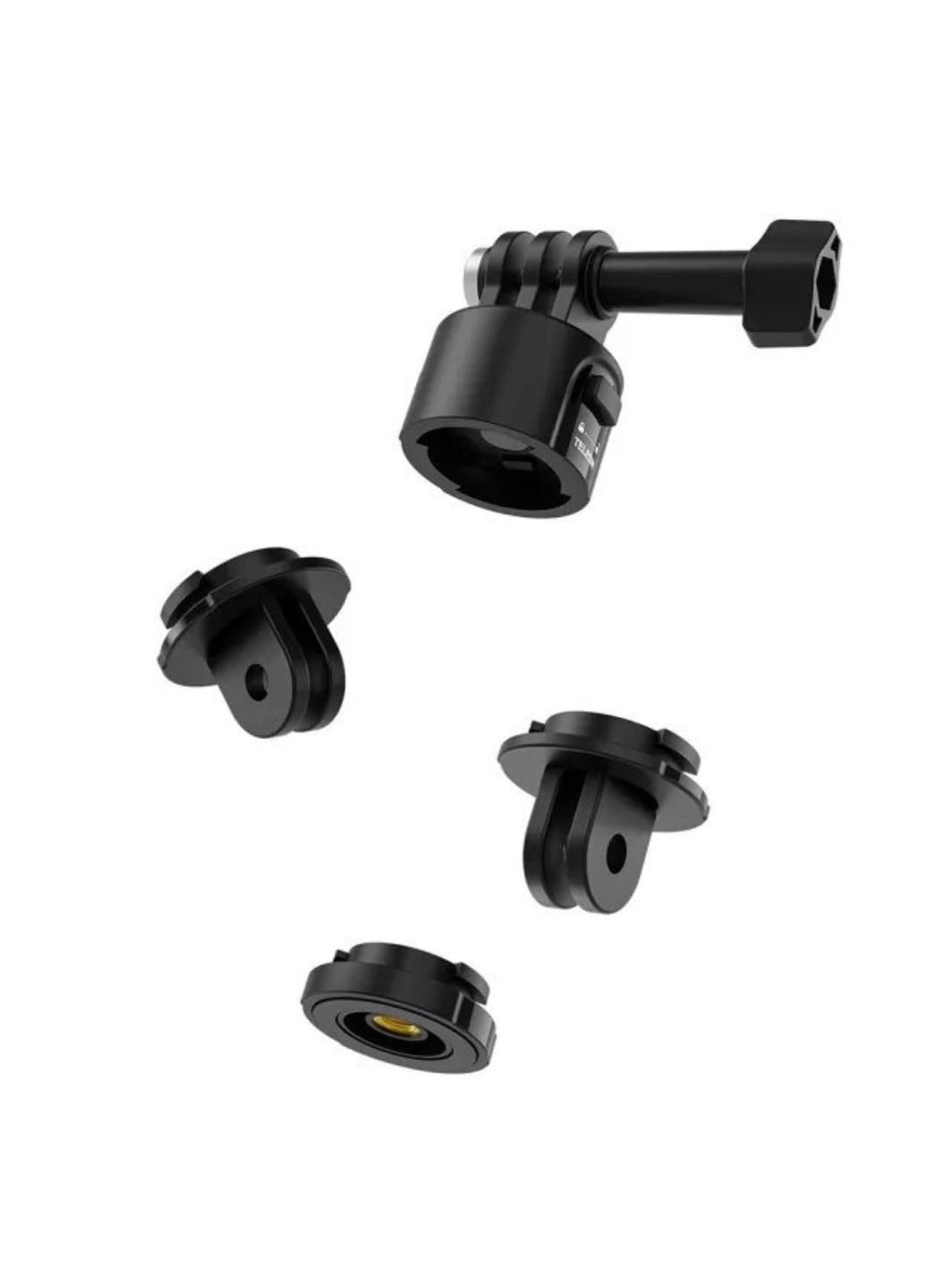 Набор магнитных быстросъемных адаптеров для экшн камер telesin cqm-001 No Brand (284177379)