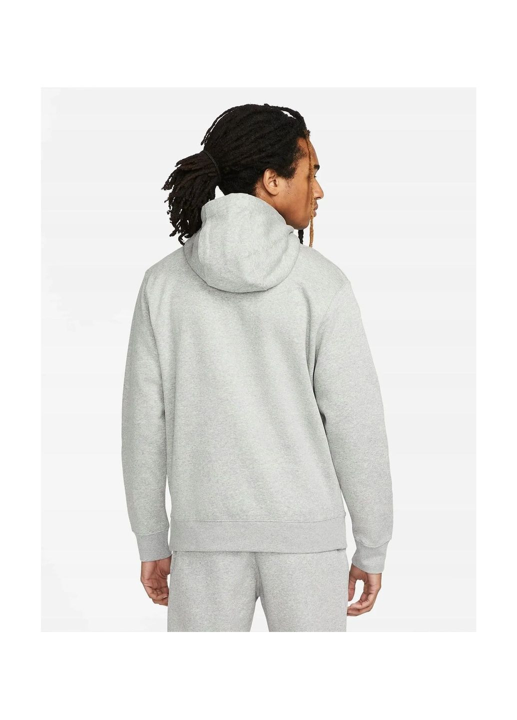 Худі чоловіче Sportswear Club Sweatshirt Grey 694099-021 Nike (364838262)