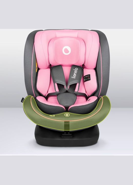 Автокрісло Bastiaan i-Size Pink Baby, рожеве Lionelo LO-BASTIAAN I-SIZE PINK BABY (328400726)