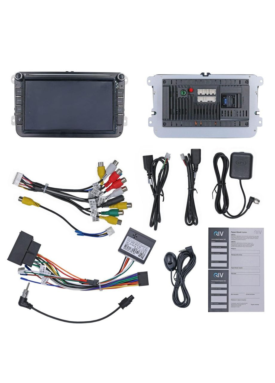 Автомагнітола серії Q1 VW 8 дюймів 2/32 (8 дюймів 7731 2/32 CarPlay/Android Auto) QIV (346502118)