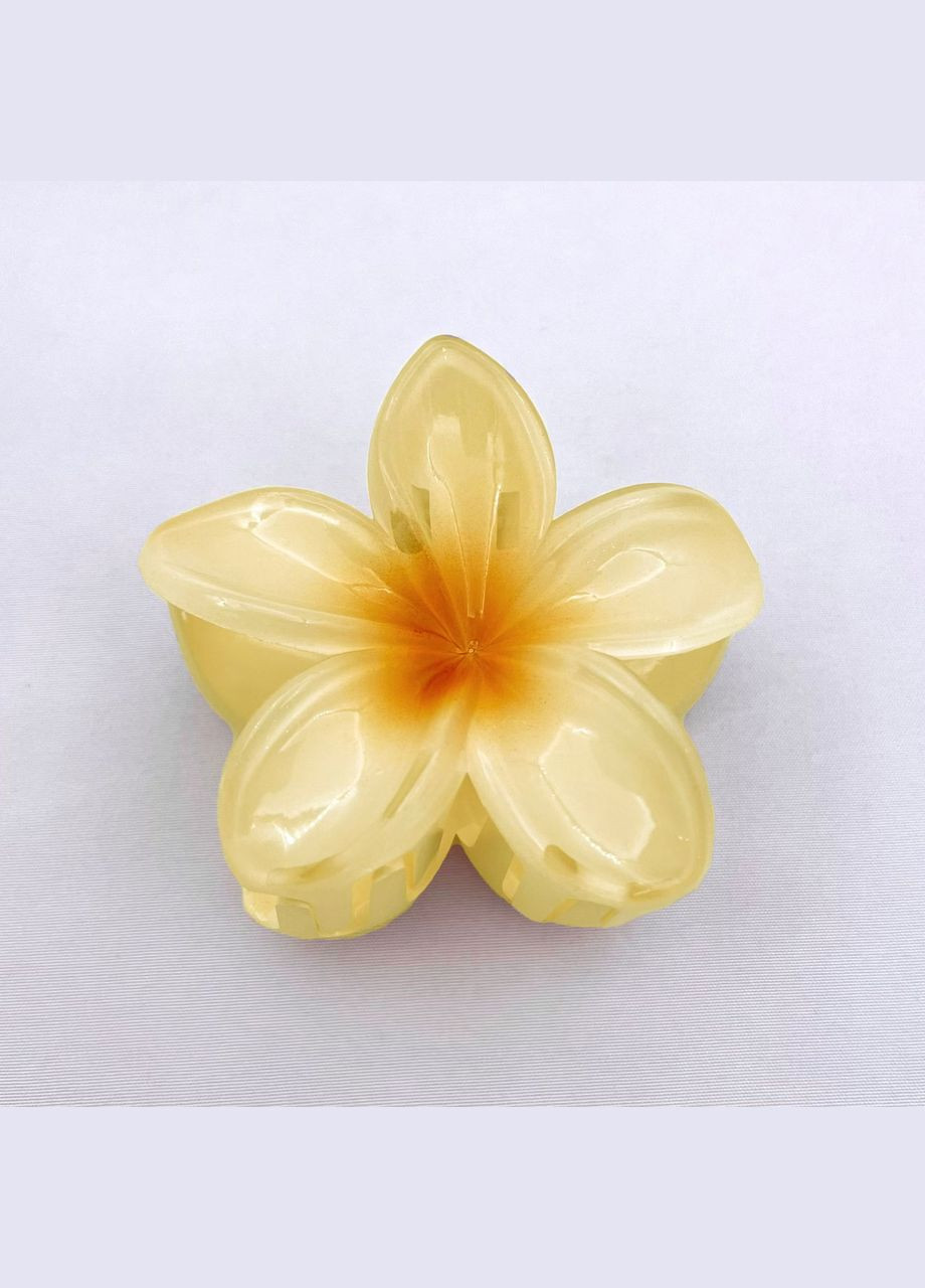 Цветок-крабик для волос Желтый (AN0103472) ANbeauty (356606907)